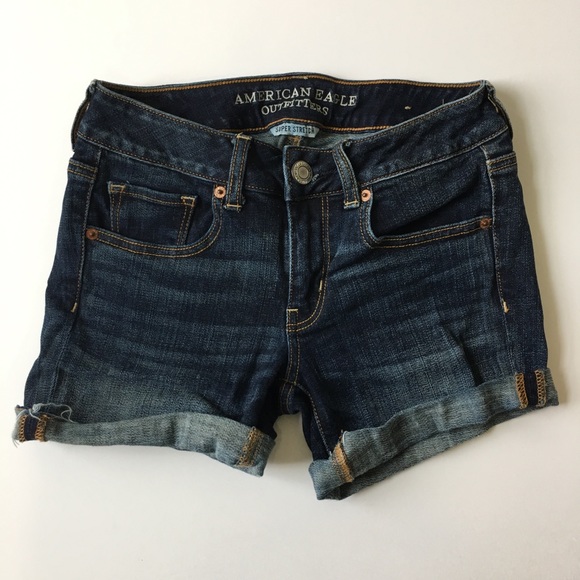 American Eagle Outfitters Pants - American Eagle super stretch midi cuff shorts